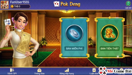 Hướng dẫn chơi game Pok Deng